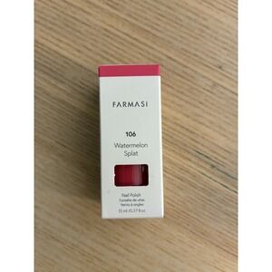 Farmasi Nail Polish‎ 106 Watermelon Splat